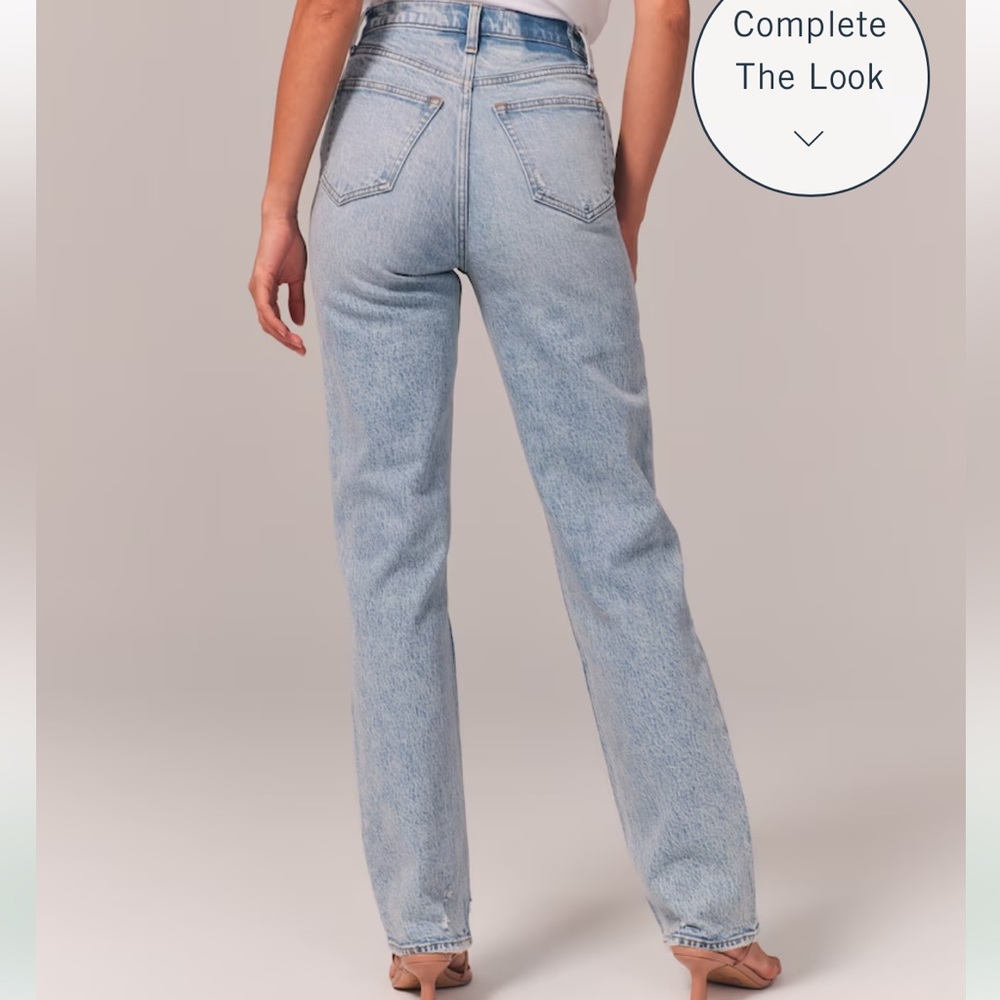 Ultra High Rise 90s Straight Jean